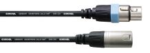 Cordial Neutrik Xlr Socket/xlr Plug - Xlr Microphone Cable Male-female - 10m